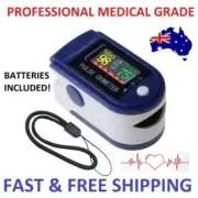Pulse Oximeter Professional Finger Blood Oxygen Saturation Heart Rate Monitor
