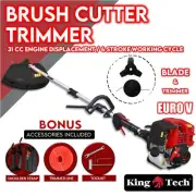 4 STROKE Whipper Snipper Troy Bilt Straight Shaft Line Trimmer Grass Cutter FS