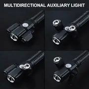 Ozoffer Torch Front & Rear Set Bike Bicycle Mountain LED Lights Rechargeable Lamp USB AU