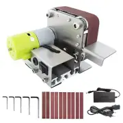 Belt Sander Electric Sanding Polishing Grinding Machine 7 Variable Speed Tool