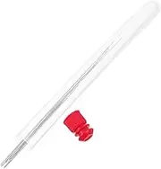 Veemoon 1 Set Big Eye Needle Bead Needle Jewelry Needles Bracelet Needle Supplies Bracelet Making Tools for Adults Bracelet Beading Needle Storage Tubes Bead Needles Silver Iron