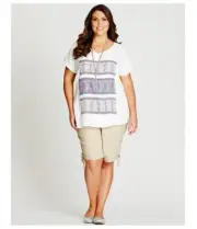 Autograph Ladies Essentials Drill Shorts Pants size 18 20 22 24 26 Colour Beige