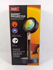 Itek Sunset Projector Lamp Rainbow Projector Lamp USB Table Light LED