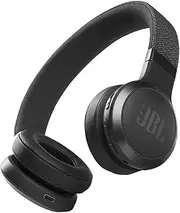 JBL Live 460NC, JBL Signature Sound, Keep The Noise Out, or in. You Choose, Get Help just by Using Your Voice, Up to 50 Hours of Battery Life with ANC Off, Hands-Free, Perfect Stereo Calls, Black