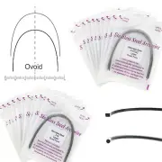 Dental Orthodontic Arch Wires Stainless Steel Round Rectangular Arcos Ortodoncia