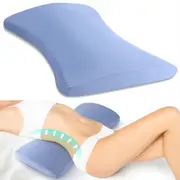 Lumbar Support Pillow for Lower Back Pain Relief with Memory Foam