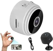 Secret Scope Camera, Mini Camera Wireless, Camaras Espias Ocultas, Spy Camera Hidden Camera with Audio/Video (White)