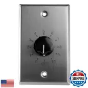 Skywalker Saga Elite™ Stainless Steel Volume Control Wall Plate (10W 25/70.7V