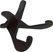 LRXIYODE Wooden Guitar Rack Nonslip: X-style Standing Holder for Acoustic Guitars - Foldable Stand for Electric Bass - String Instrument Rack for Banjo and Ukulele