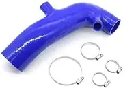 Vexilon Air Intake Silicone Turbo Inlet Pipe Kit Cold Air Intake Hose, for, for S, for Clubman 1.6T R55 R56 R57 R58 R59 R60 R61 N14 N18 Engine Car Air Intake Hose(Black N18 Blue)