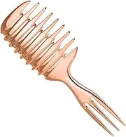 Scalp Massager Detangler Brush, Detangler for Curly Hair, Anti-Static Compact Brush for Scalp Smooth Hairstyle Straight Thin Thick Wet and Dry