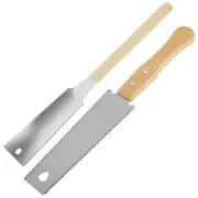 SK5 Blade Japanese Hand Pull Saw Double Edge 3 Side Grinding Teeth Flexible Flush Trim Saw Cut for Woodworking