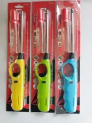 3 BBQ GAS LIGHTERS Refillable comes with 18ml butane gas refill
