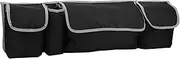 Fdit SUV Necessary Backseat Multifunctional Bags Universal Car Trunk Storage Bag Hanging Rear Seats Back Black