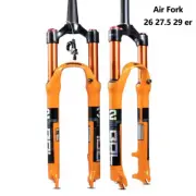MTB Bike Air Fork Bicycle Front Suspension 26/27.5/29 Inch Fork Straight Tapered