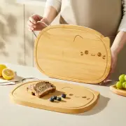 Multipurpose Cheese Board Cartoon Pattern Chopping Blocks Cheese