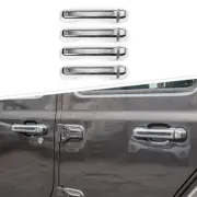 Chrome Exterior Door Handle Shell Bezel Cover Protect for Jeep Gladiator JT 18+ (for: Jeep)