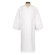 Classic Choir Gown Matte Finish White Medium