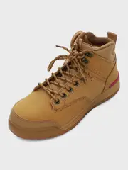 Hard Yakka Ladies Steel Cap Work Boots Wheat