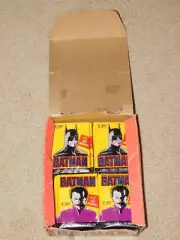 21 - 1989 TOPPS BATMAN 1ST SERIES SINGLE WAX PACKS (New - Sealed)