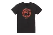 Magic The Gathering Mens Fire Mana T-Shirt (Black) (XL)