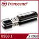 【Transcend 創見】512GB JetFlash700 USB3.1隨身碟-經典黑