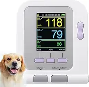Vet Veterinary Animal Use Blood Pressure Monitor, Veterniary Blood Pressure Monitor with LCD Display,Automatic Bp Machine for Animal Use with Cuff