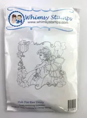 Whimsy Stamps - OCK TOE BUR FAIRY - Rubber Stamp
