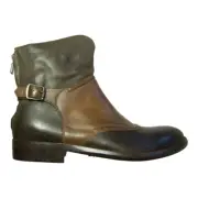 Belstaff Skyler Low Lady Boots Shoes EU Size 37 Leather Ankle