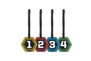 4pc SKLZ 8.75x7.75in Reactive Agility Sports Training Clip Attachment Targets