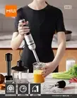 1200W Hand Blender Electric 6in1 Multi Speed Mixer Efficient and Stable SUS304