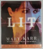 Lit: A Memoir - Audiobook by Mary Karr Unabridged 11 CDs 13 Hours SEALED