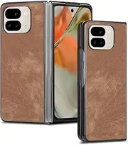 Phone Screen Protection Compatible with Google Pixel 9 Pro Fold Case, Shockproof Bumper Protective Cover PC Front Cover Compatible with Women Men Ultra Thin Compatible with Google Pixel 9 Pro Fold pho