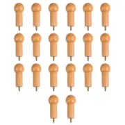 20 Sets Wooden Hook Hat Hanger for Wall Coat Hooks Home Baby Campus