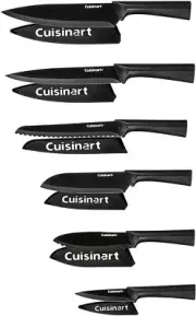 Cuisinart Matte Black 12-Pc Classic Cooking Cutlery Set Model C5512PCKSR-8CF..