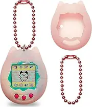JCHPINE Silicone Cover Case for Tamagotchi Original, Protective Sleeve Skin for Original Tamagotchi Digital Pet Accessories(Only Case), Pink
