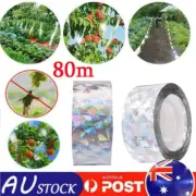 Garden Reflective Farm Bird Scare Repellent Tape Visual Flash Anti-Bird Tape DX
