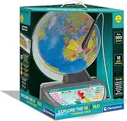 Clementoni - 61739 - Educational - Interactive Learning Globe - Digital Globe For Children Age 7, Educational Toys, Globes World, Globe Light, In English