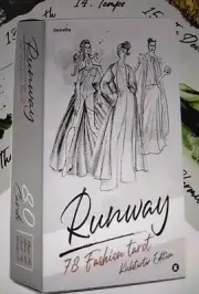 RUNWAY 78 FASHION TAROT 80 Cards Deck Divination New - KICKSTARTER EDITION
