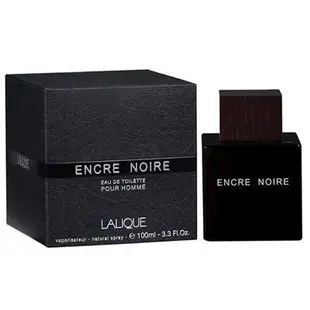 LALIQUE 萊儷 ENCRE NOIRE 黑澤男性淡香水 100ML