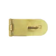 Pinnacle 75mm Brass Safe Pattern Hasp And Staple