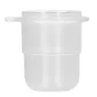 Frosted Translucent Powder Cup Coffee Powder Receiver 54mm Coffee Bean Grinder