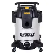 Dewalt 38L Wet Dry Vacuum Cleaner Stainless Steel Workshop Free Shipping