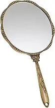 PartyKindom Vintage Handheld Makeup Mirror Retro Chinese Butterfly Floral Design Portable Vanity Mirror for Travel Daily Use and Stylish Accessory with Durable Craftsmanship