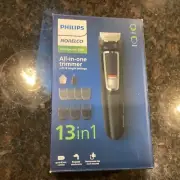 Philips Norelco Multigroom All-in-One Trimmer Series 3000 ~ 13 Piece Face/Head