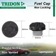 Tridon Non Locking Fuel Cap for Ford Fairlane AU Falcon AU LTD AU (for: Ford)