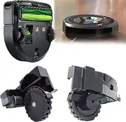 1 Pair Wheel Module for Roomba I&E Series, Replacement Wheels for Roomba I1 I2 I3 I4 I5 I6 I7 I8 J7 E5 E6 Replacement Parts for irobot Roomba Replacement Wheel Module Right and Left for iRobot Roomba