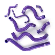 Purple FOR 07-2013 Mini Cooper S R55 R56 R57 Silicone Radiator Heater Hose Turbo (for: Mini)