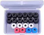 10 Pairs 20Pcs Memory Foam Earbuds Tips Blocking Out Ambient Noise Replacement for 4.5-5.5mm Earphone with Storage Box