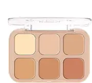 Contouring Palette, Makeup Concealer Palette, Night Out Makeup, Convenient And Travel-friendly, Delicate And Natural Tone, 12x8x3 For Parties Night Out Shopping Daily Use Dating
